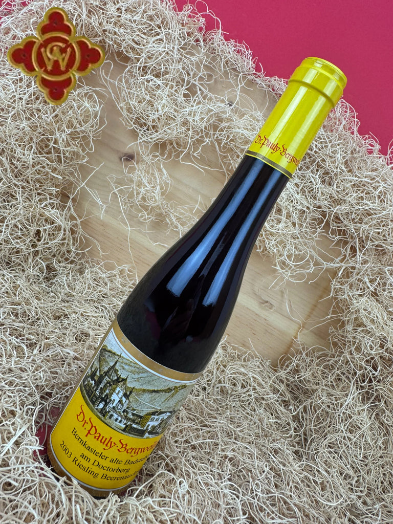 2003 Dr Pauly-Bergweiler Bernkasteler alte Badstube am Doctorberg Riesling Beerenauslese Mosel-Saar-Ruwer - 375ml Wine