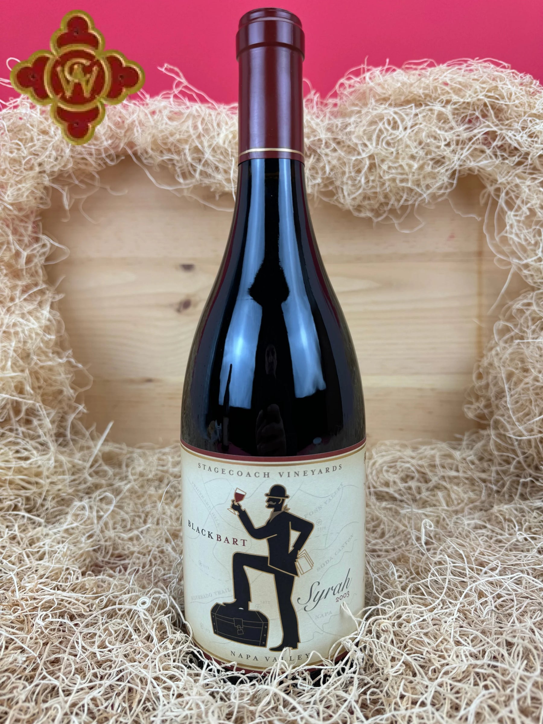 2003 Krupp Brothers Black Bart Napa Valley Syrah - 750ml syrah