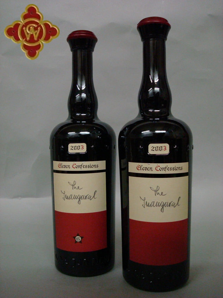 2003 Sine Qua Non Eleven Confessions Inaugural Syrah – CultWine