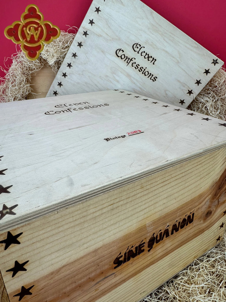 2003 Sine Qua Non Eleven Confessions Inaugural Syrah & Grenache - 100 pts - OWC 6 x 750ml syrah