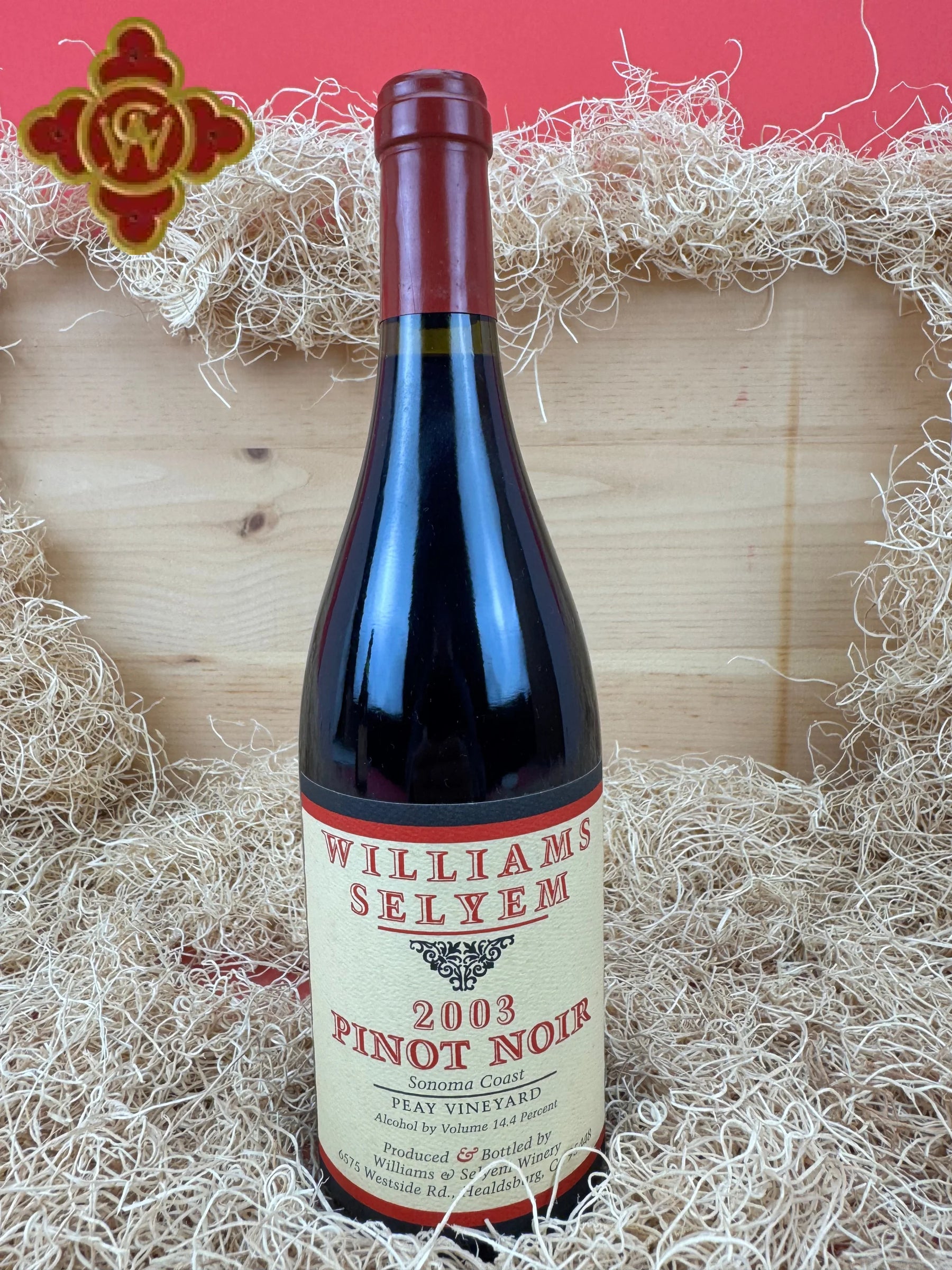 2003 Williams Selyem Peay Vineyard Pinot Noir - 750ml pinot noir