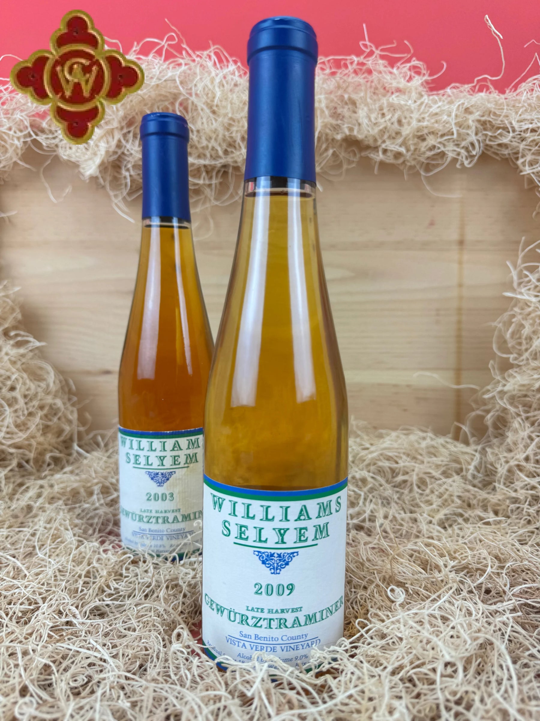 2003 Williams Selyem Vista Verde Vineyard Late Harvest Gewurztraminer - 375ml Port