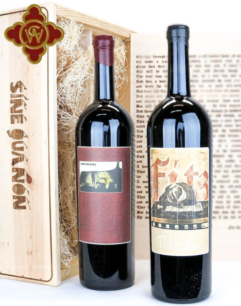 2004 Sine Qua Non Poker Face Syrah and Into The Dark Grenache Magnum Set - 100 pts - 2 x 1500ml syrah