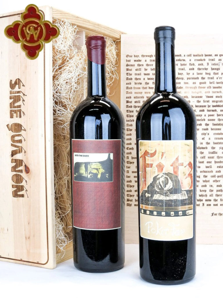 2004 Sine Qua Non Poker Face Syrah Double Magnum - 100 Pts - 3000ml syrah