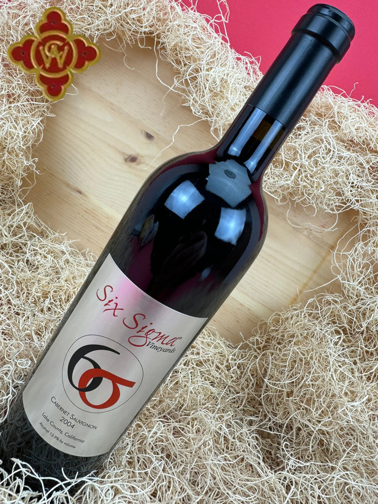 2004 Six Sigma Vineyards Cabernet Sauvignon - RARE - 750ml cabernet