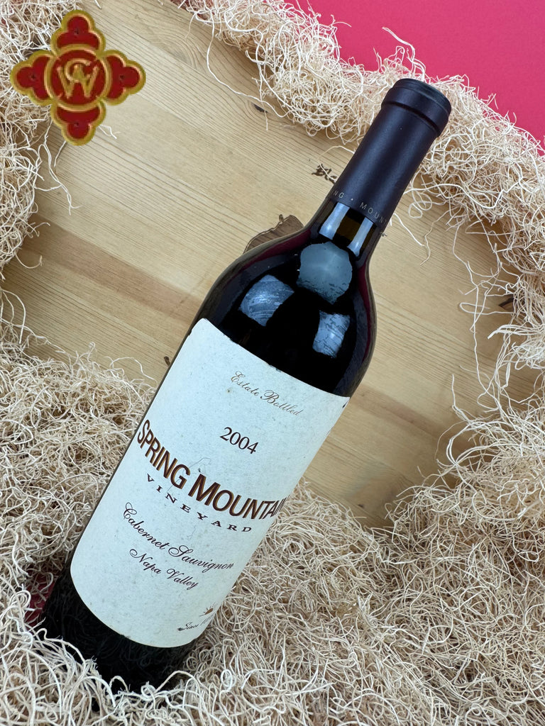 2004 Spring Mountain Vineyard Estate Cabernet - 750ml cabernet