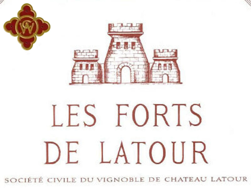 2005 Chateau Les Forts de Latour Bordeaux - 92 pts - OWC 12 x 750ml bordeaux
