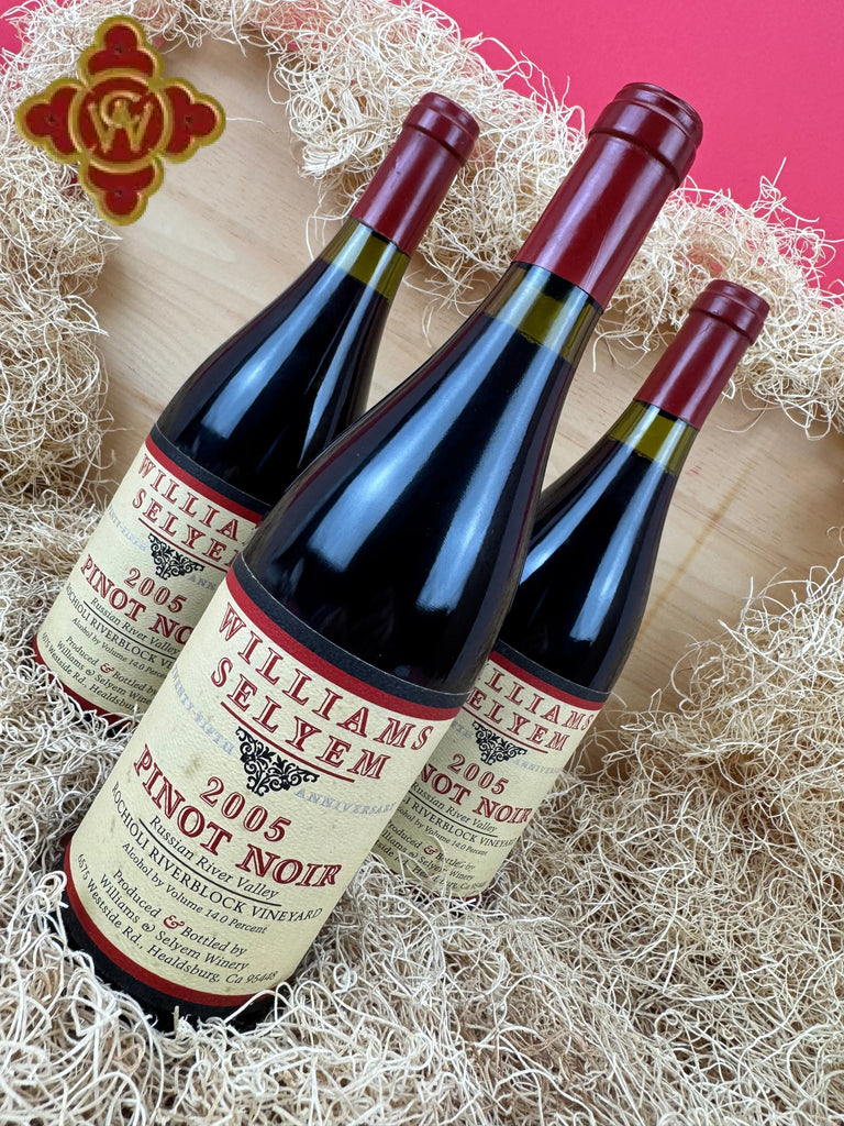 2005 Williams Selyem Flax Vineyard 25th Anniversary Pinot Noir - 750ml pinot noir