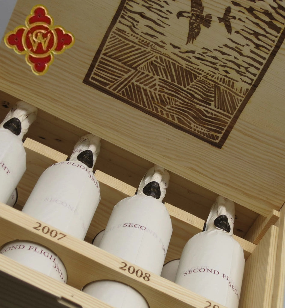 2006-2009 Screaming Eagle Second Flight Cabernet - Vertical OWC - 8 x 750ml cabernet