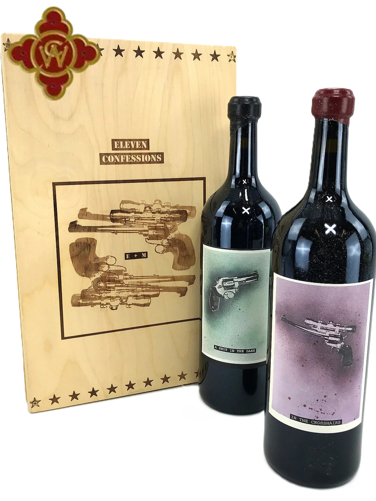 2006 Sine Qua Non Eleven Confessions A Shot in the Dark Syrah & In the Crosshairs Grenache Magnum Set - 100 pts - OWC