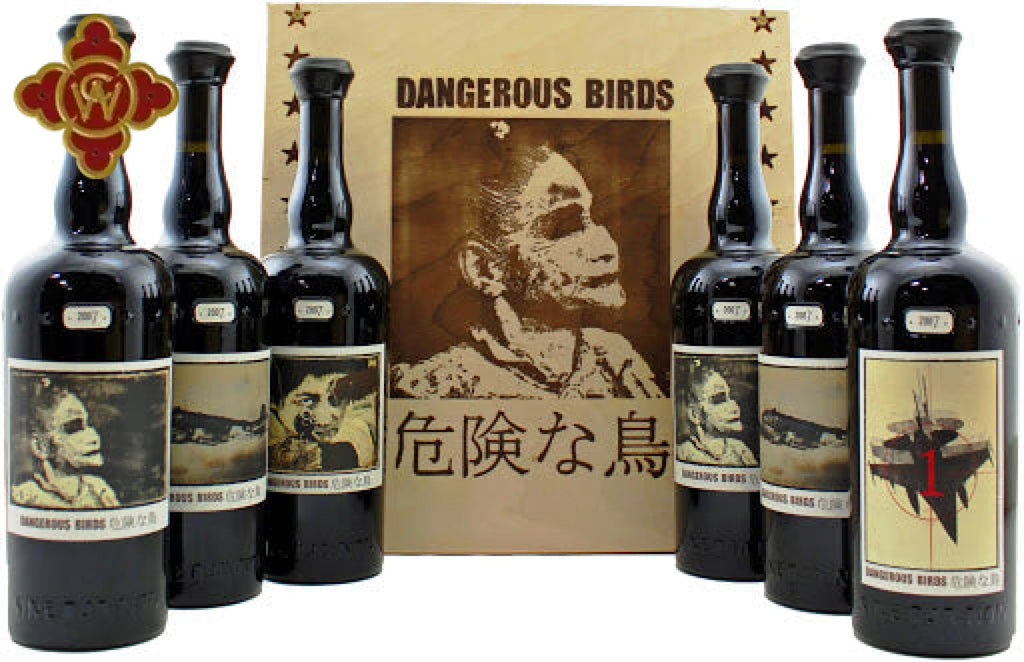 2007 Sine Qua Non Dangerous Birds Grenache & Syrah Assorted Box Set - OWC 6 x 750ml syrah