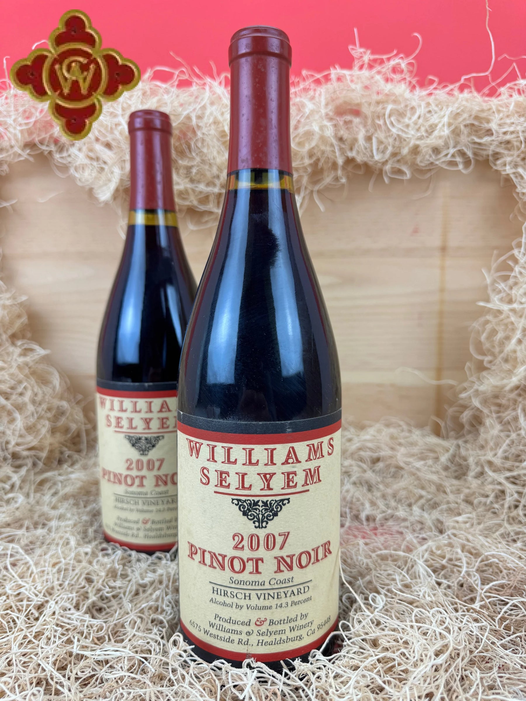 2007 Williams Selyem Hirsch Vineyard Pinot Noir - 750ml pinot noir