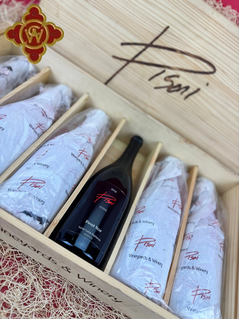 2008 Pisoni Estate Pinot Noir - 98 pts - OWC 6 x 750ml pinot noir