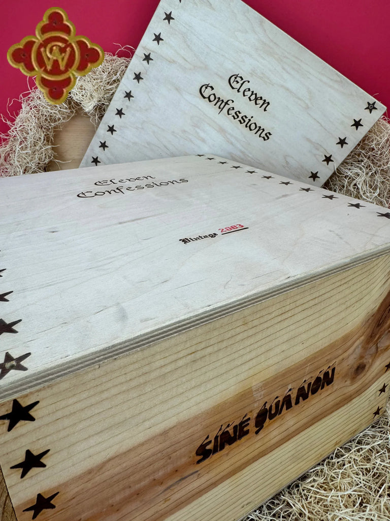 2003 Sine Qua Non Eleven Confessions Inaugural Syrah & Grenache - 100 pts - OWC 6 x 750ml syrah