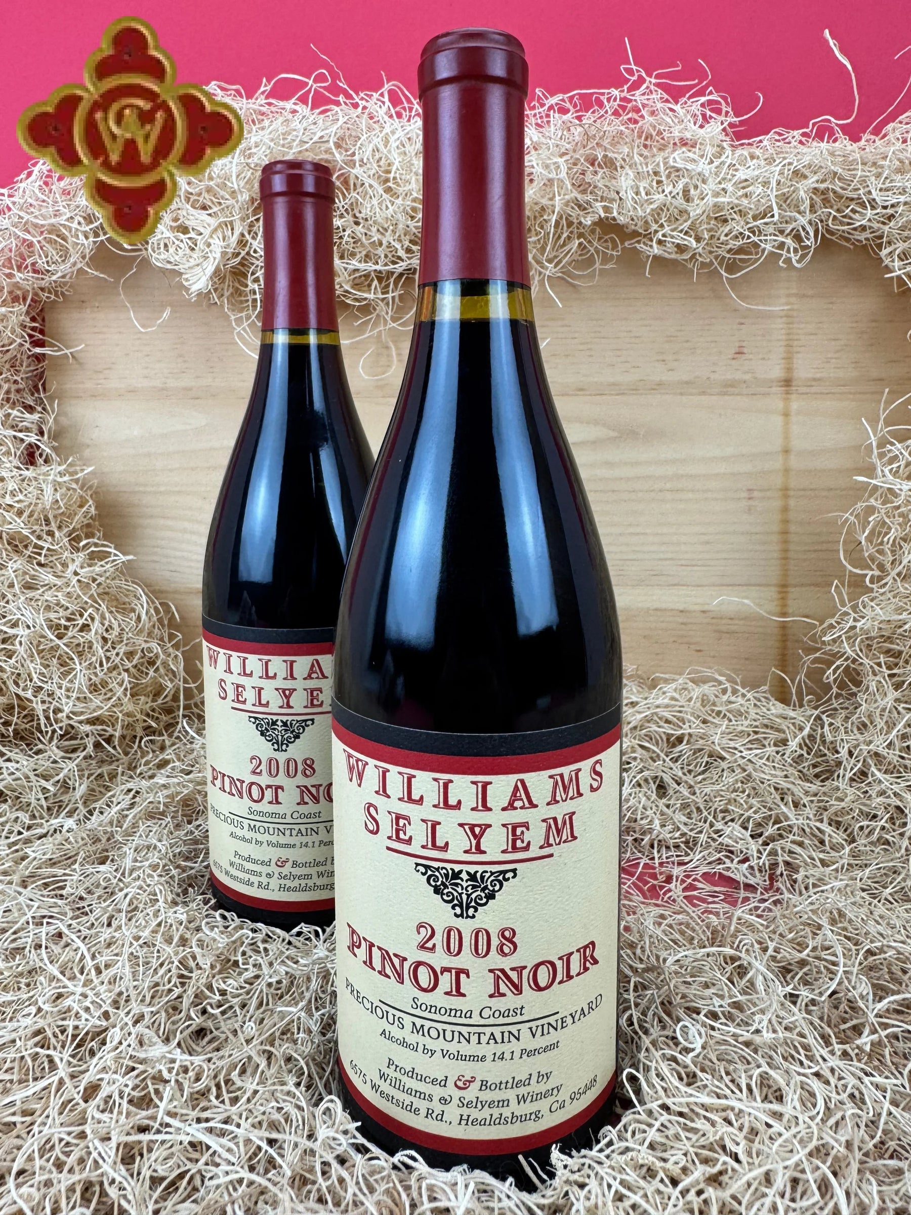 2008 Williams Selyem Precious Mountain Vineyard Pinot Noir - 750ml pinot noir