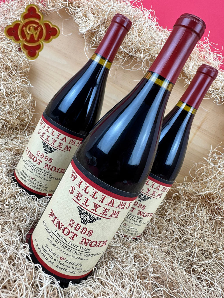 2008 Williams Selyem Rochioli Riverblock Vineyard Pinot Noir - 750ml pinot noir