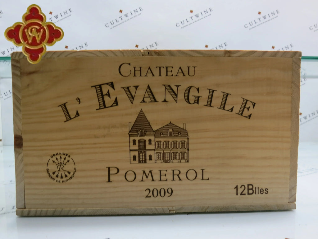 2009 Chateau L’Evangile Bordeaux - 100 pts - 750ml - OWC 12 x 750ml bordeaux