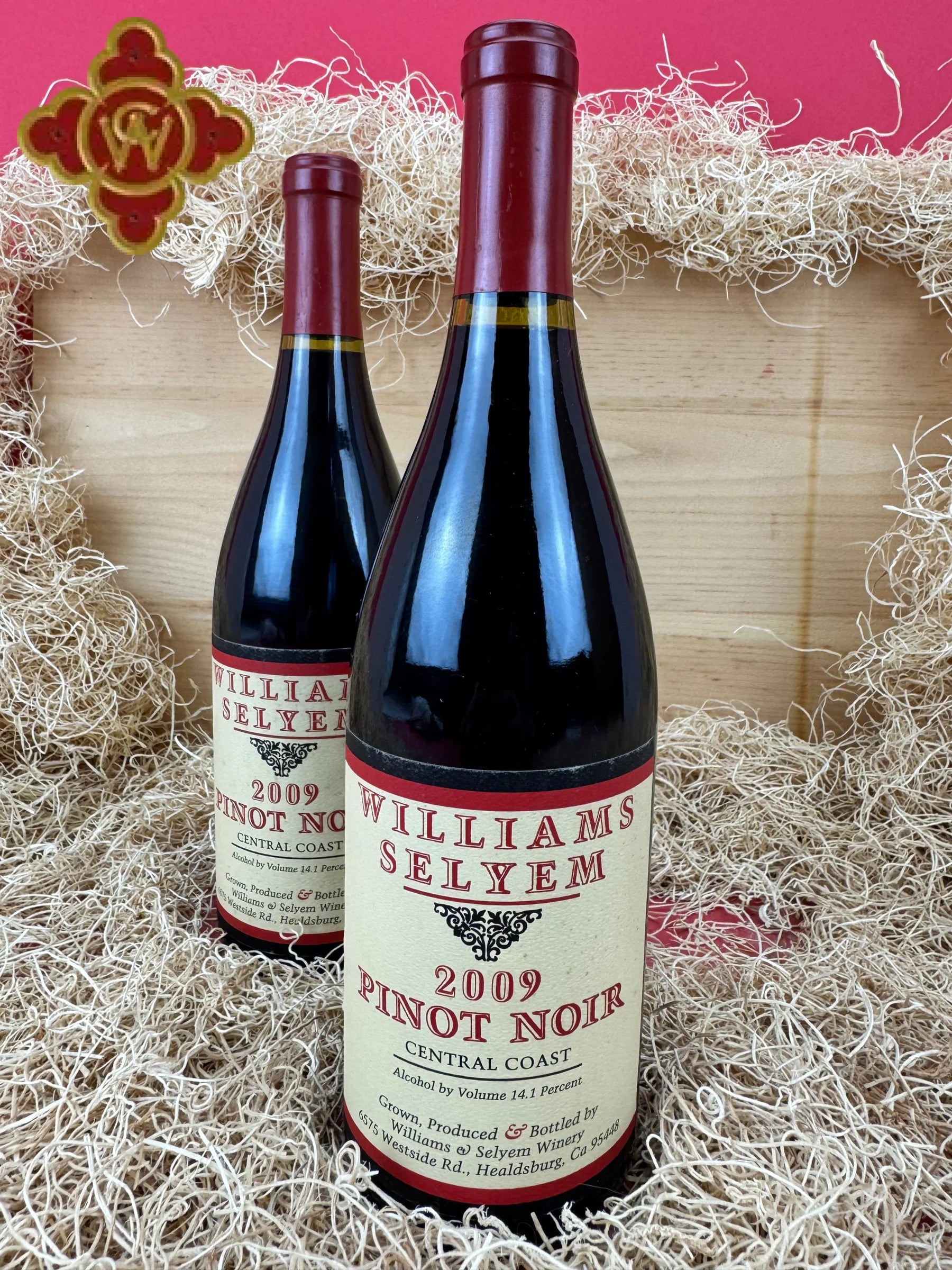 2009 Williams Selyem Central Coast Pinot Noir - 750ml pinot noir