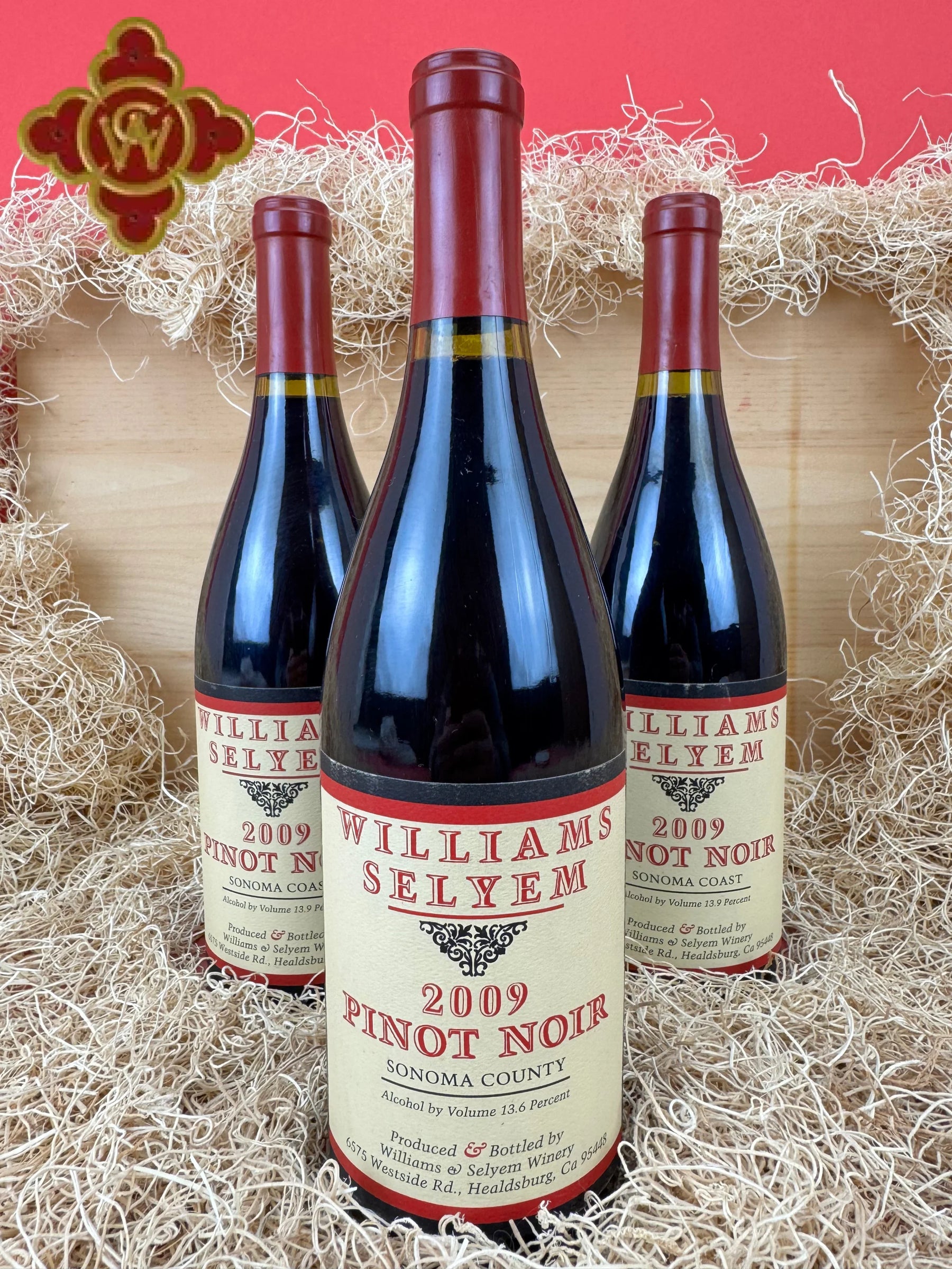 2009 Williams Selyem Sonoma Coast Pinot Noir - 750ml pinot noir