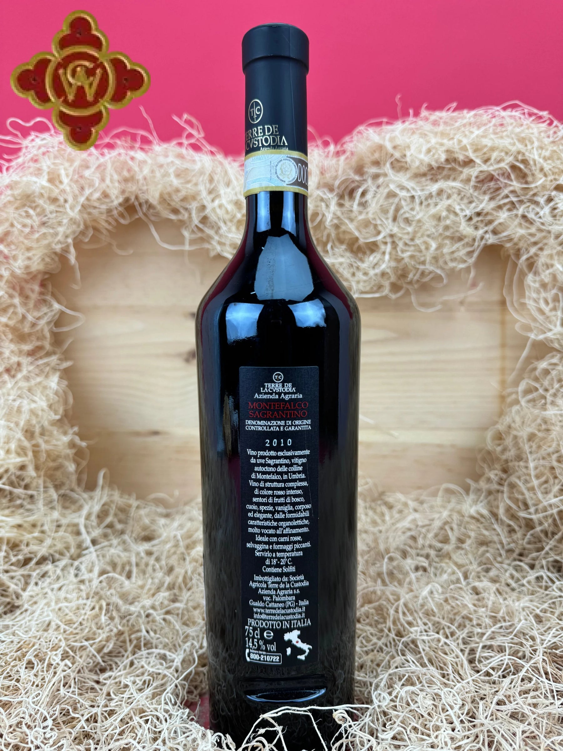 2010 Terre de la Custodia Sagrantino di Montefalco - 750ml Wine