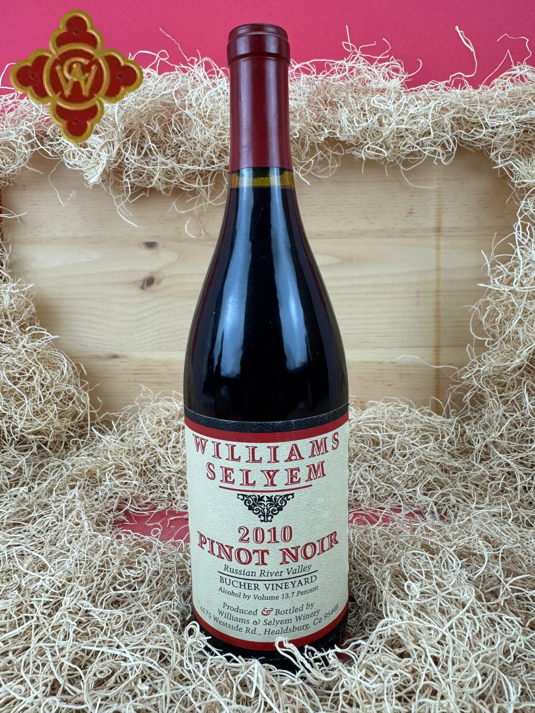 2010 Williams Selyem Bucher Vineyard Pinot Noir - 750ml pinot noir