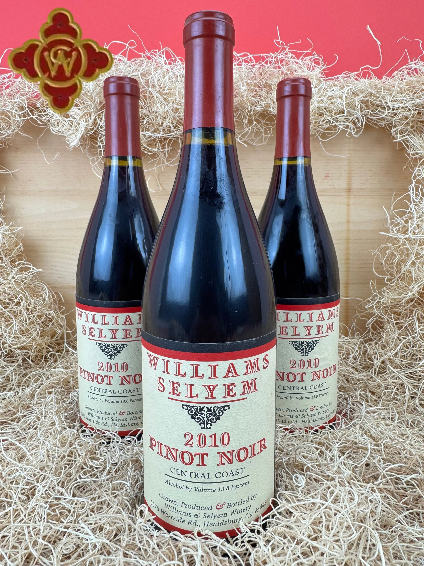 2010 Williams Selyem Central Coast Pinot Noir - 750ml pinot noir