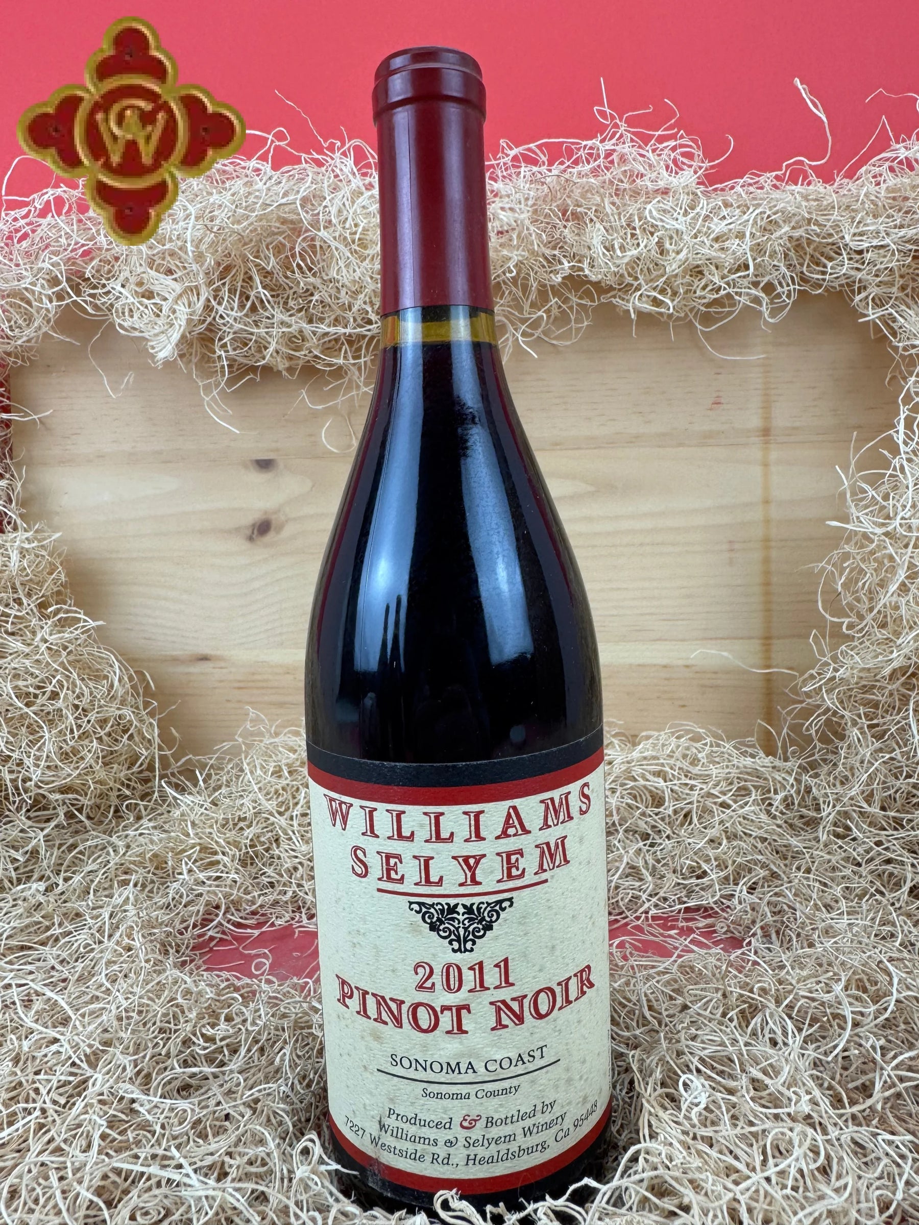 2011 Williams Selyem Sonoma Coast Pinot Noir - 750ml pinot noir