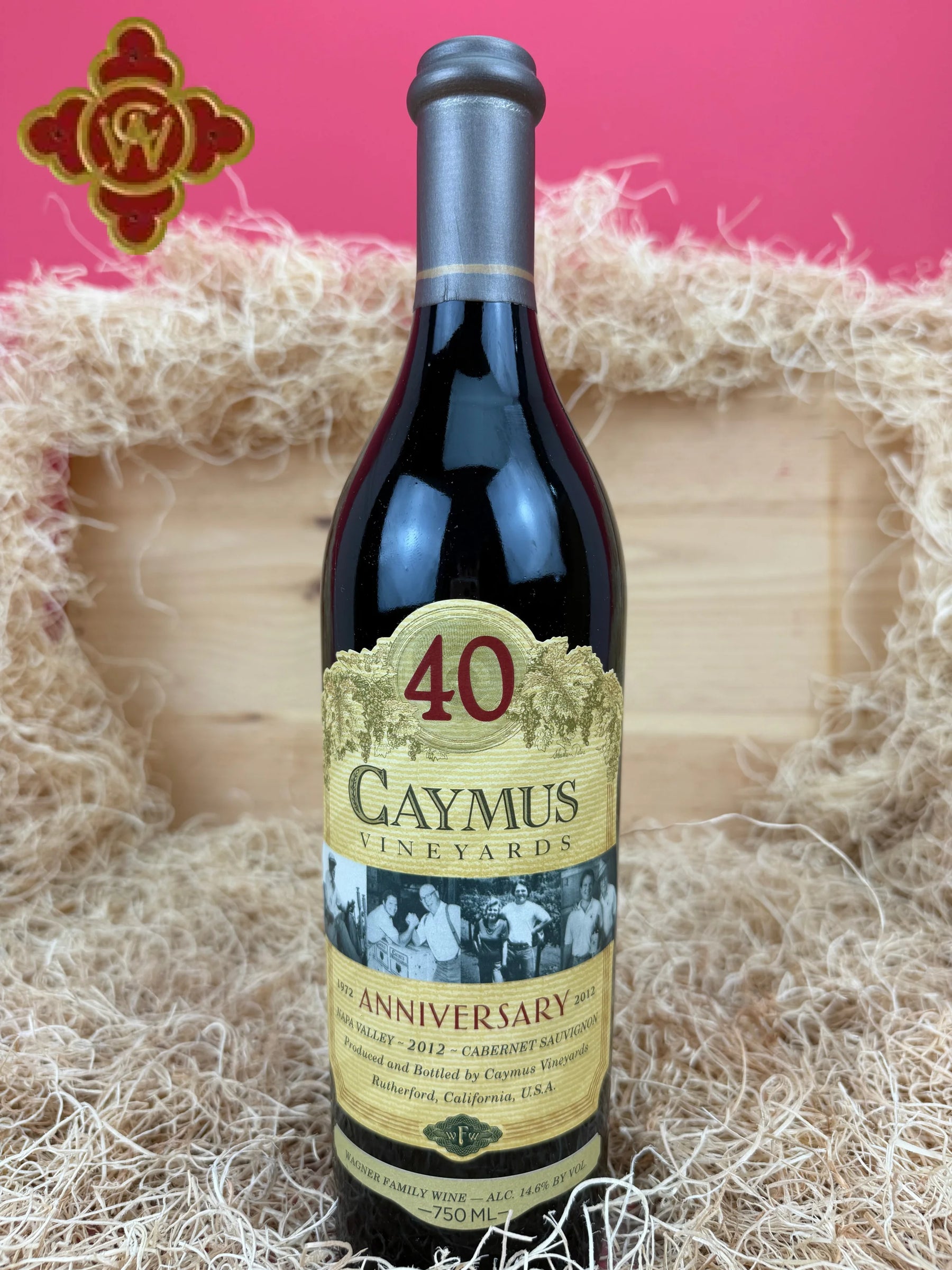 2012 Caymus 40th Anniversary Cabernet Sauvignon - 750ml - cabernet