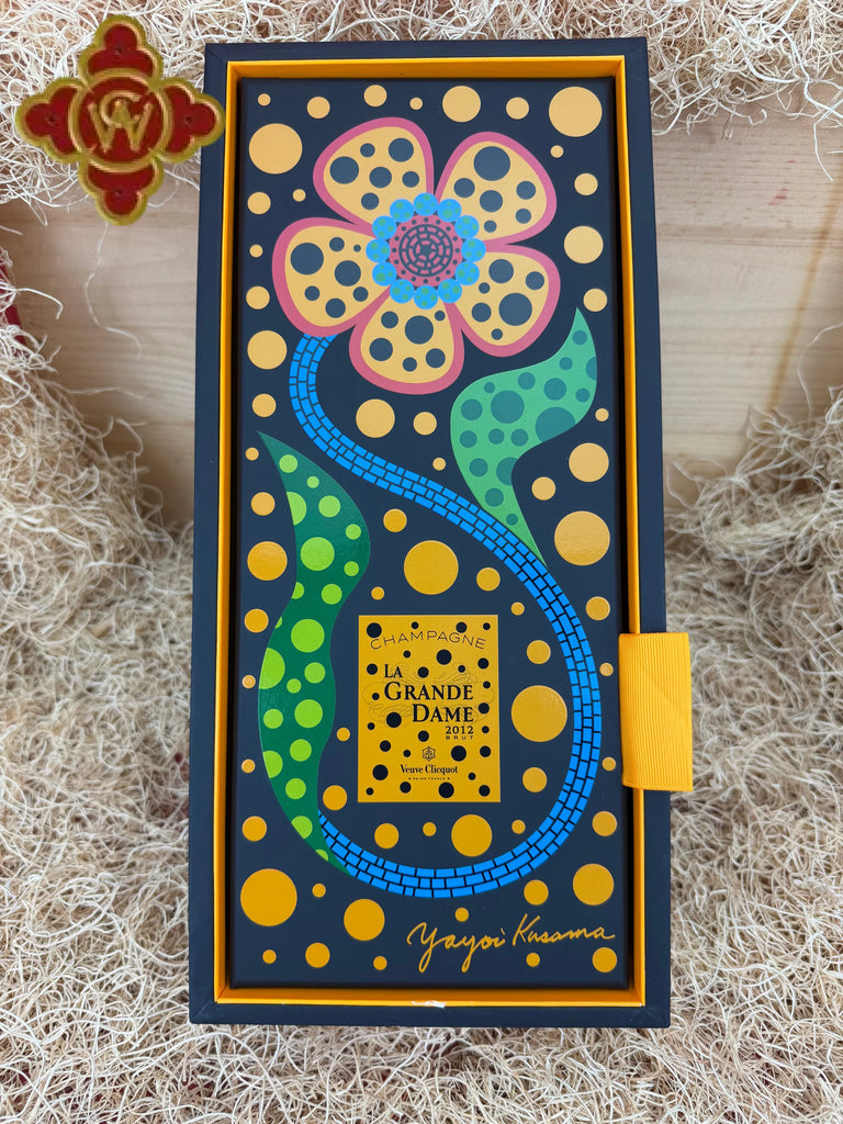2012 Veuve Clicquot Champagne La Grande Dame Brut by Yayoi Kusama - 750ml - champagne