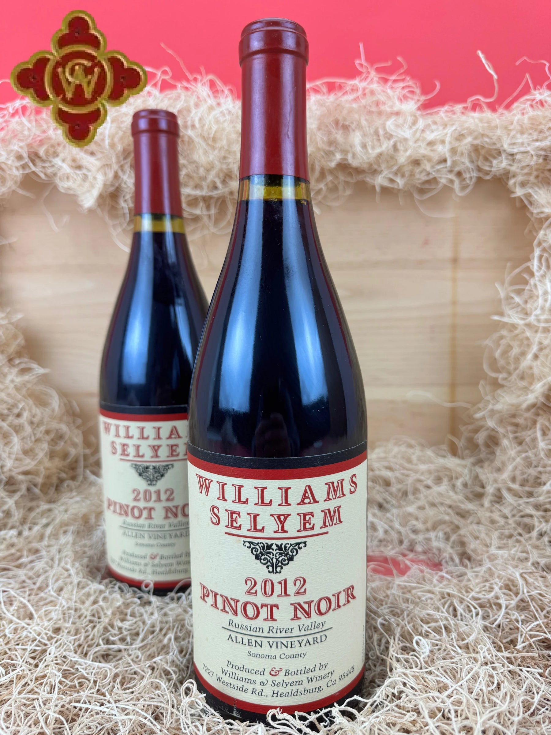 2012 Williams Selyem Allen Vineyard Pinot Noir - 750ml pinot noir