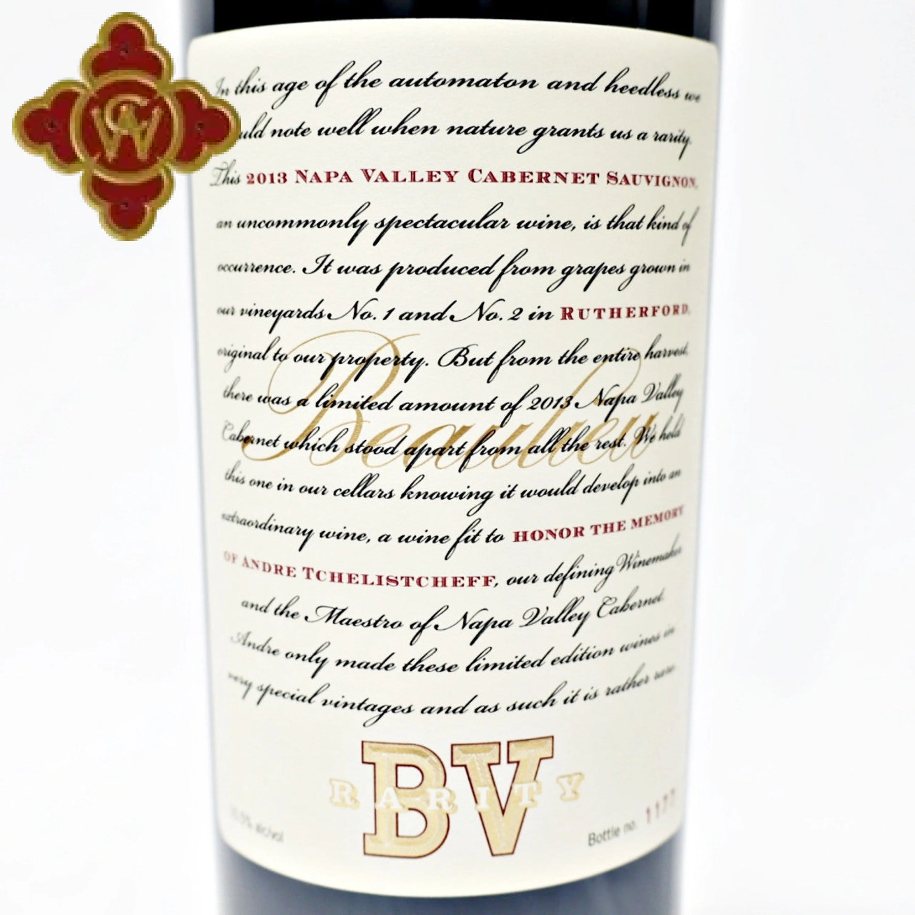 2013 Beaulieu Vineyard Rarity Cabernet Sauvignon Magnum - 1500ml cabernet