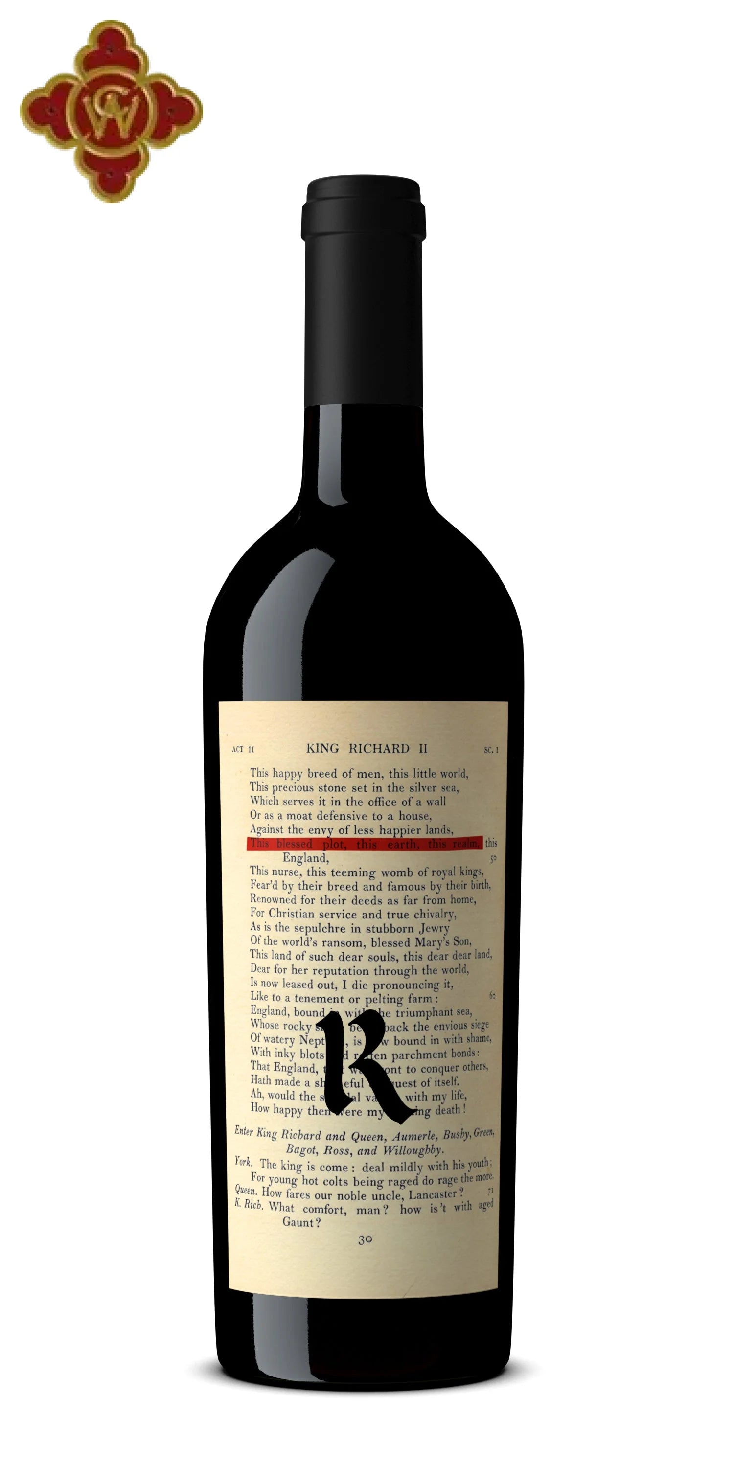 2013 Realm Cellars The Bard Proprietary Red - 750ml proprietary red