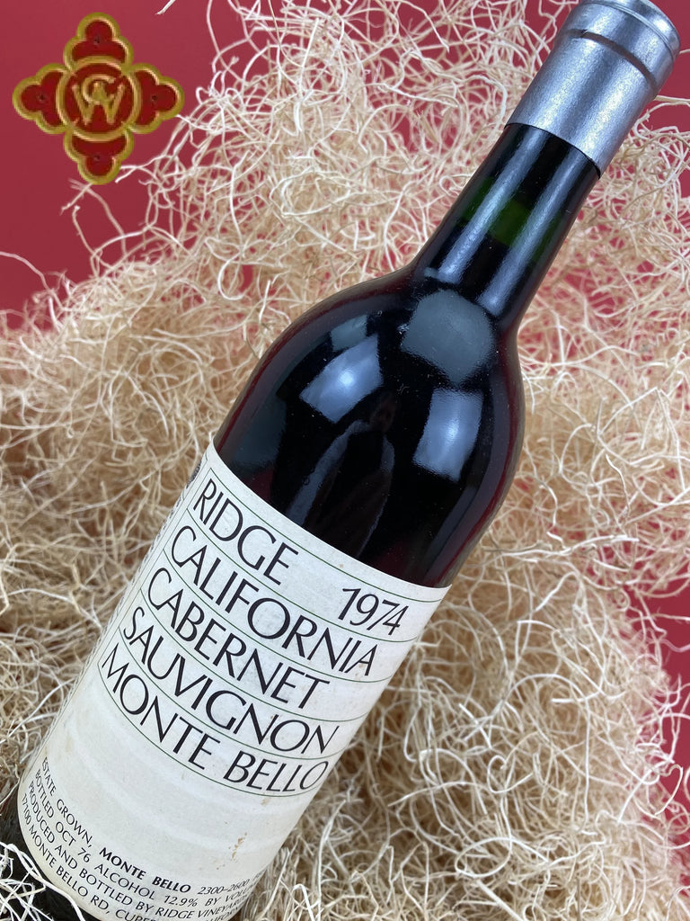 2013 Ridge Monte Bello Cabernet - 750ml cabernet