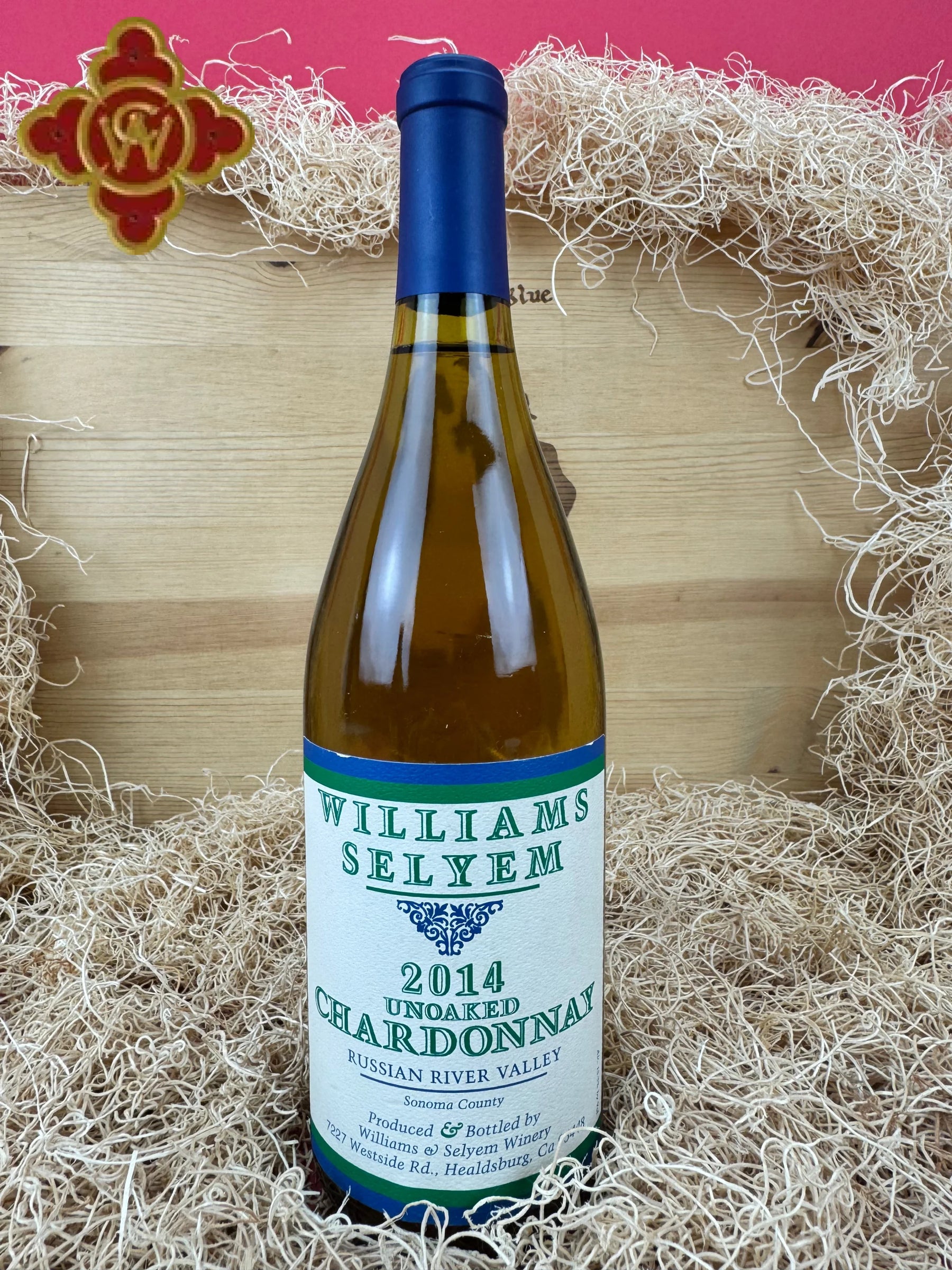 2014 Williams Selyem Unoaked Chardonnay - 750ml pinot noir