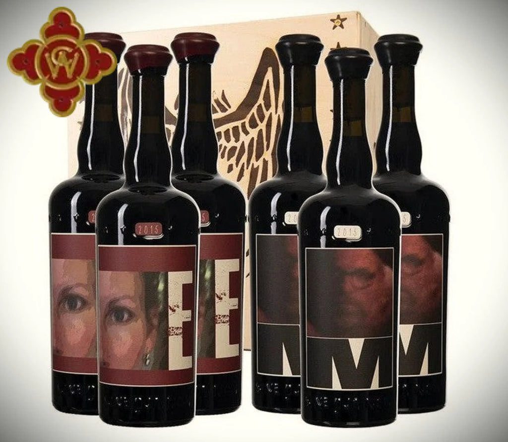 2015 Sine Qua Non E Grenache & M Syrah Eleven Confessions Box Set - OWC - 6 x 750ml Wine