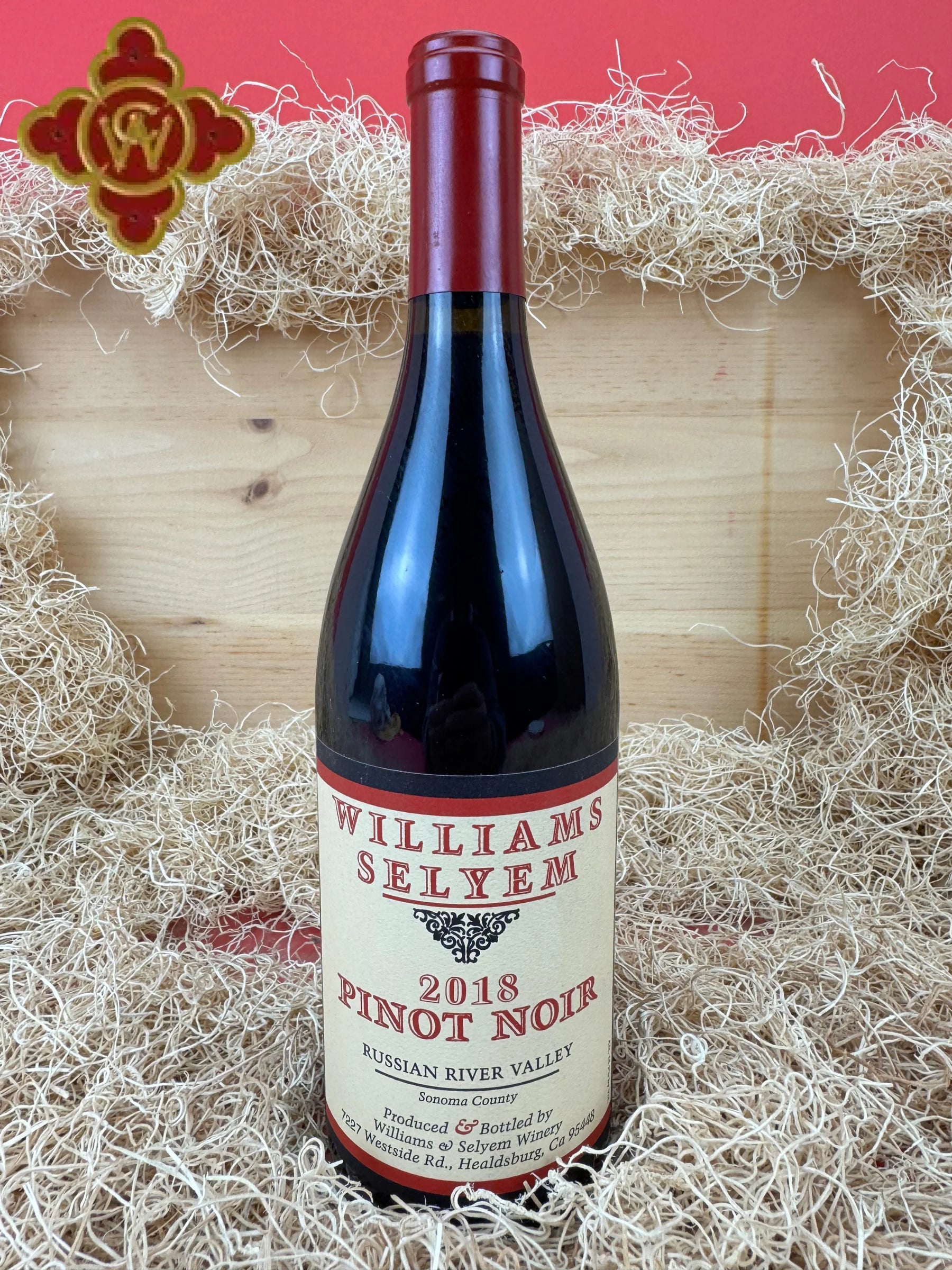 2018 Williams Selyem Russian River Pinot Noir - 750ml pinot noir