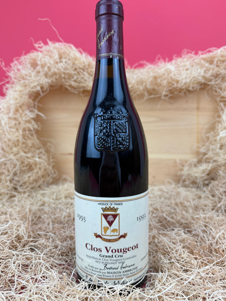 1993 Maison Bertrand Ambroise Clos de Vougeot Nuits-Saint-Georges Burgundy - 750ml