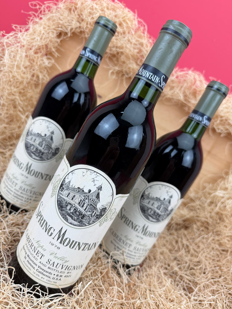 1978 Spring Mountain Vineyard Estate Cabernet - 750ml