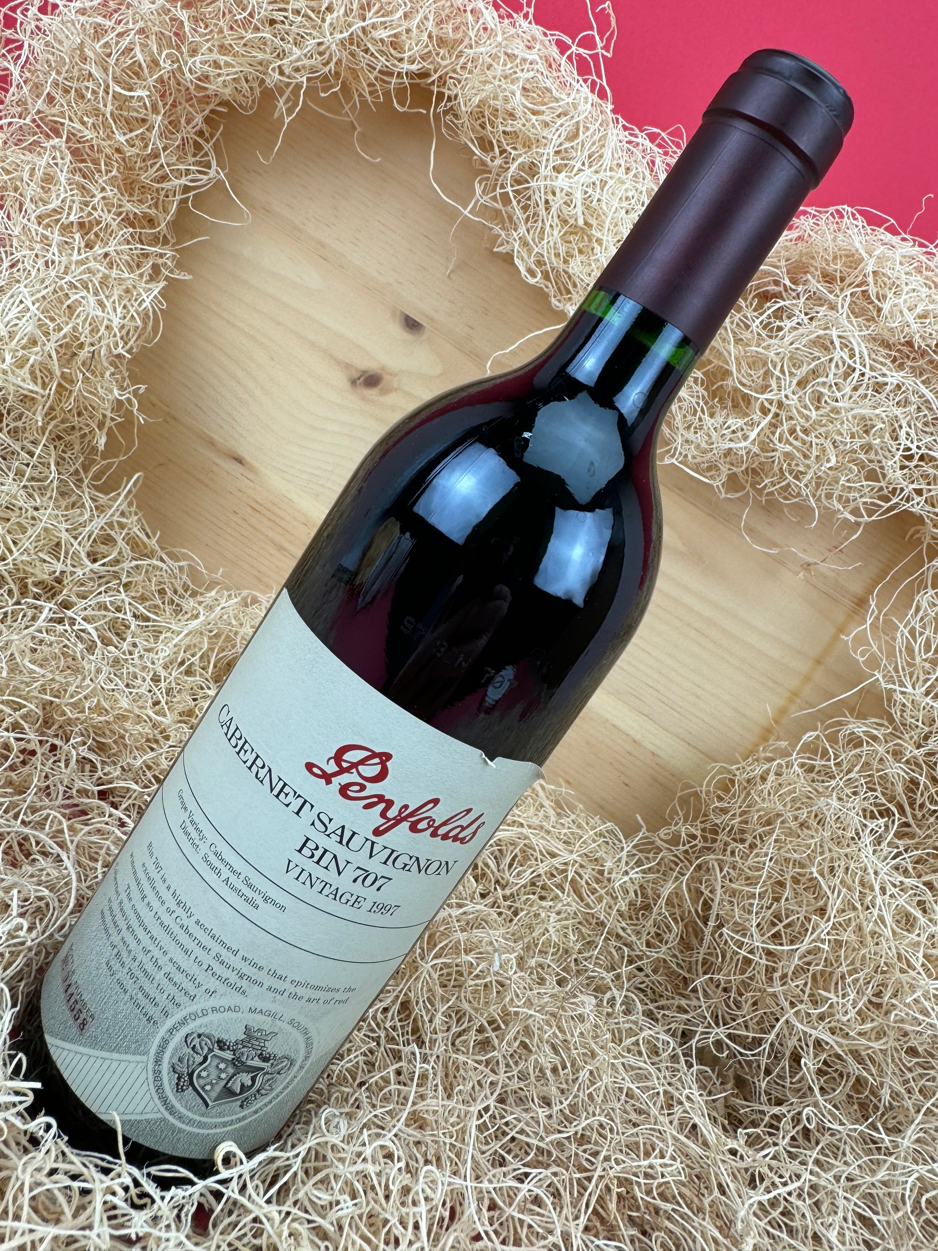 ワイン Penfolds Cabernet Sauvignon BIN 707 1997 1997 Penfolds Cabernet Sauvignon Bin 707 - CellarTracker
