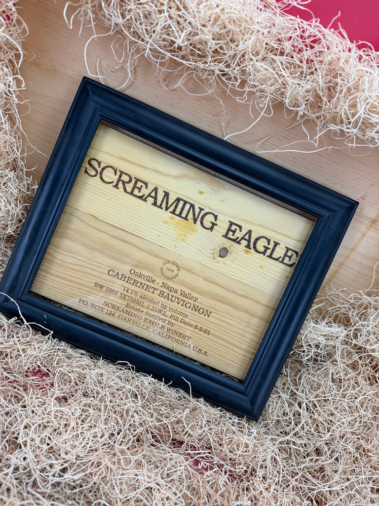 Screaming Eagle Iconic Authentic OWC Framed Art