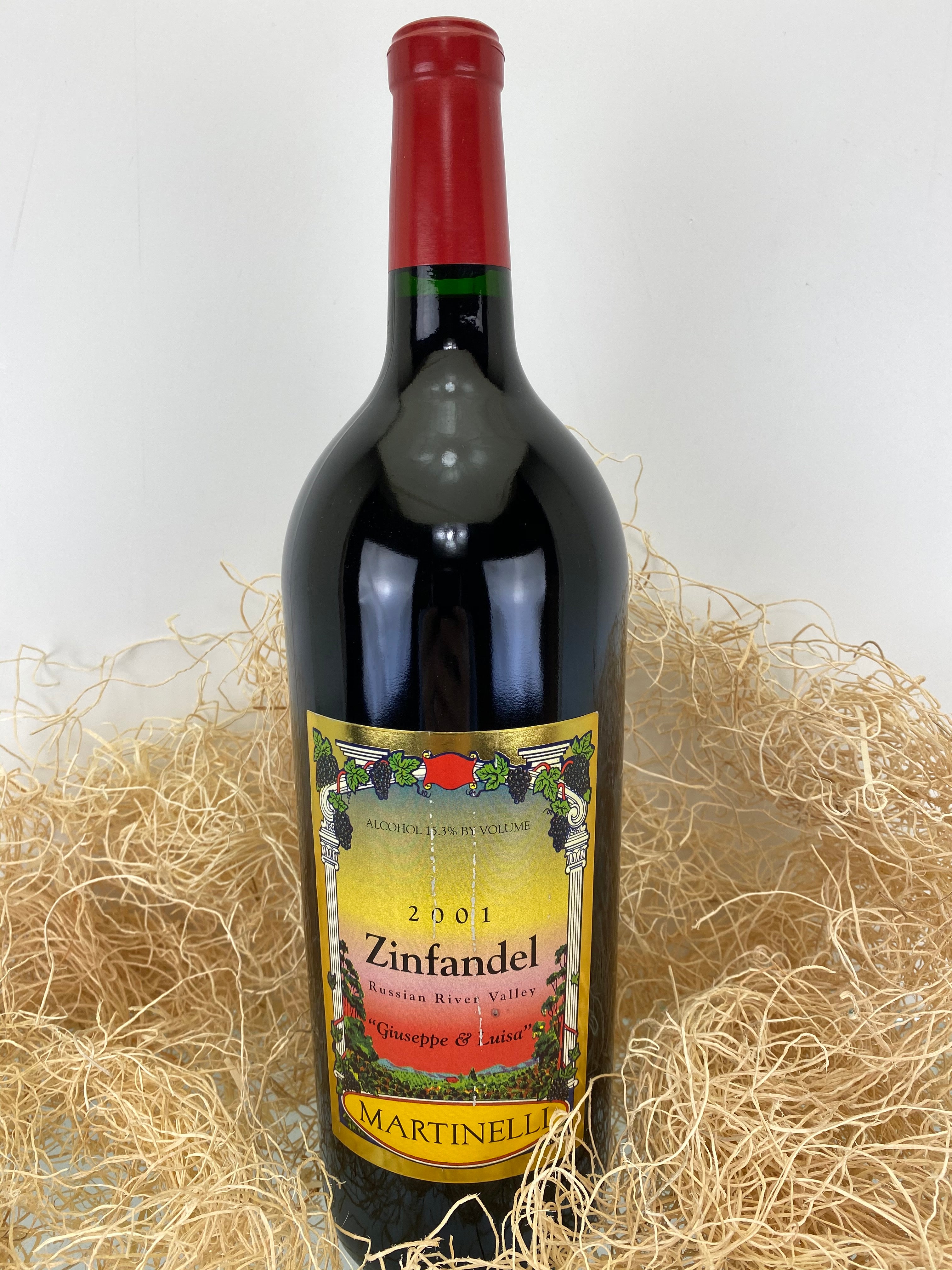 ワイン San Raffaele 2001 2001 Martinelli Giuseppe & Luisa Zinfandel - 1500ml – CultWine