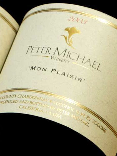1996 Peter Michael Mon Plaisir Chardonnay - 750ml