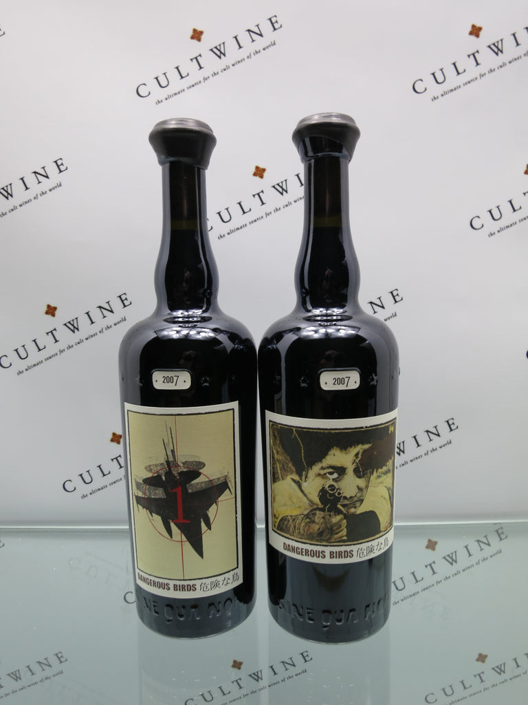2007 Sine Qua Non Eleven Confessions Dangerous Birds Syrah and