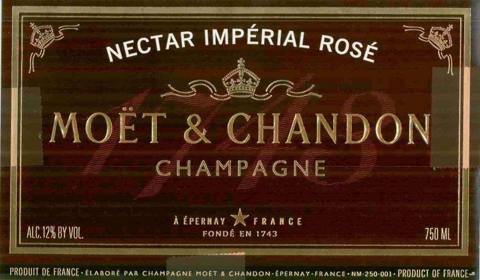 Moet & Chandon Nectar Imperial Rose (750 ml)