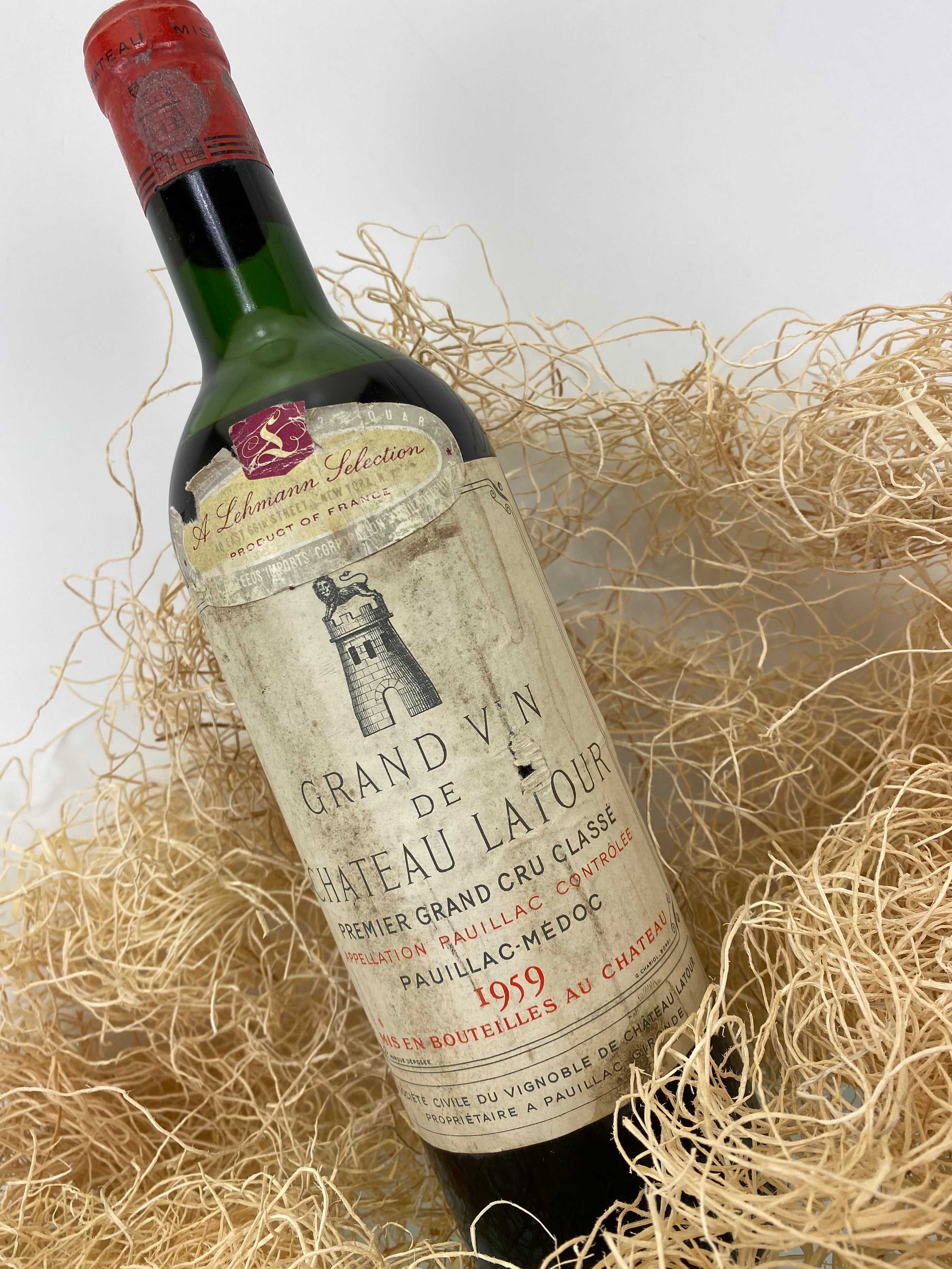 1959 BR ラトゥール BR Chateau Latou - 赤ワイン