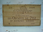 2000 Les Ormes de Pez Bordeaux - 750ml
