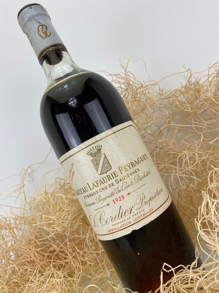 1928 Chateau Lafaurie-Peyraguey Sauternes – CultWine