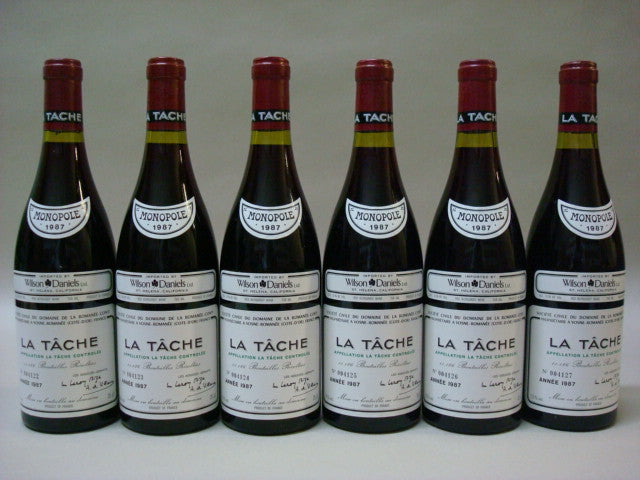 1987 DRC Domaine de la Romanee Conti La Tache Burgundy – CultWine