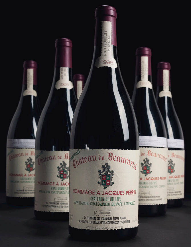 2010 Chateau Beaucastel A Jacques Perrin Hommage CDP - 100 pts - OWC 3 x 750ml