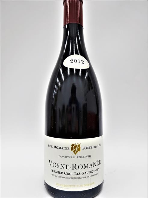 Vosne-Romanée1erCru Les Gaudichots 2018 2018 Domaine Forey Vosne Romanee Gaudichots Burgundy – CultWine